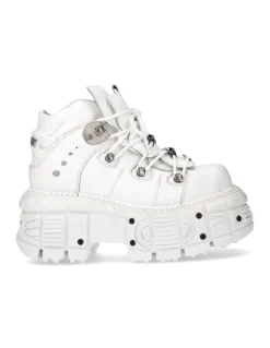 ANKLE BOOT IMPERFECT WITH LACES M-TANK106-C1