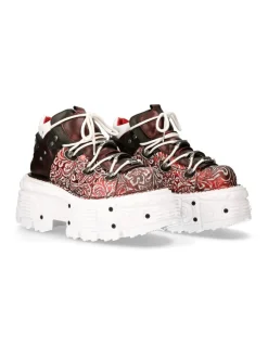 ANKLE BOOT IMPERFECT WITH LACES M-TANK106B-C3