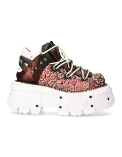 ANKLE BOOT IMPERFECT WITH LACES M-TANK106B-C3
