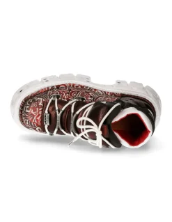 ANKLE BOOT IMPERFECT WITH LACES M-TANK106B-C3