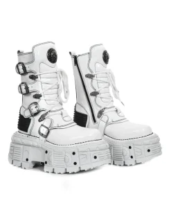 ANKLE BOOT IMPERFECT WITH LACES M-TANK002-C8