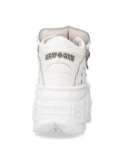 ANKLE BOOT TANK WITH LACES M-WALL106N-S1
