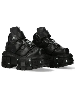ANKLE BOOT BLACK IMPERFECT M-285-C52