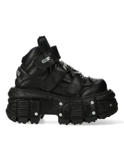 ANKLE BOOT BLACK IMPERFECT M-285-C52