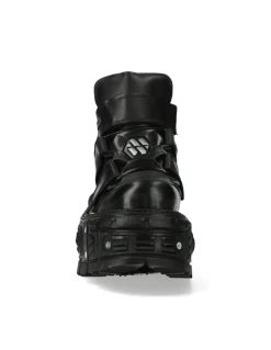 ANKLE BOOT BLACK IMPERFECT M-285-C52