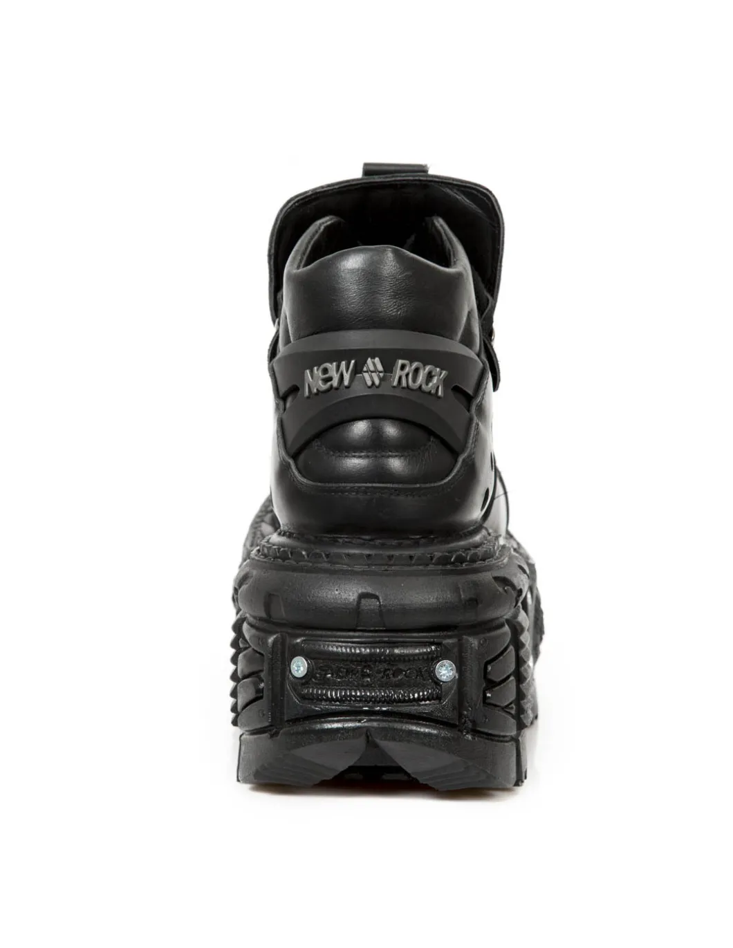 ANKLE BOOT BLACK IMPERFECT WITH LACES M-TANK006C-C6