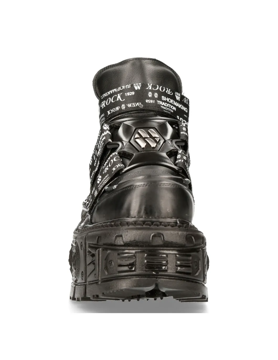 ANKLE BOOT BLACK IMPERFECT M-MET285-C2