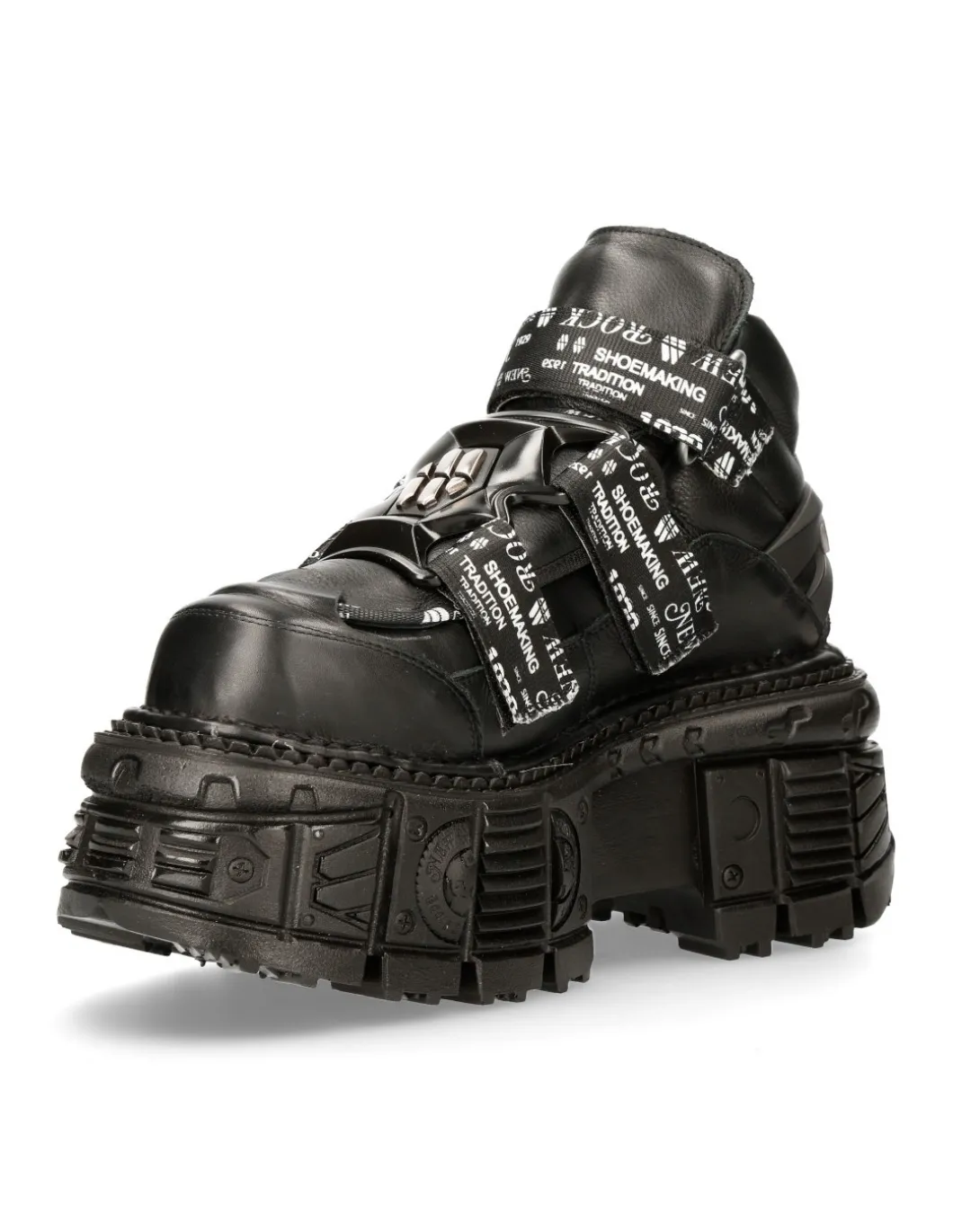 ANKLE BOOT BLACK IMPERFECT M-MET285-C2
