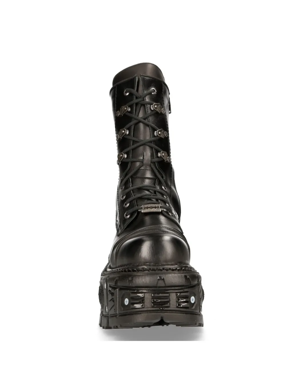 ANKLE BOOT BLACK IMPERFECT M-TANK005C-C1