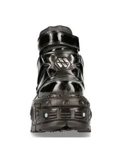 ANKLE BOOT BLACK IMPERFECT M-TANK008-R7