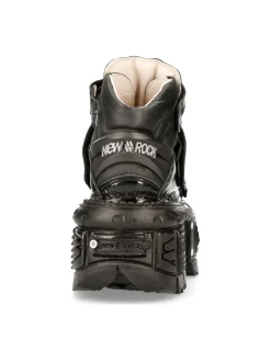 ANKLE BOOT BLACK IMPERFECT M-TANK008-R7