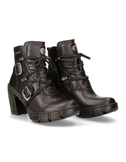 ANKLE BOOT BLACK M-TRCASCO004-S2