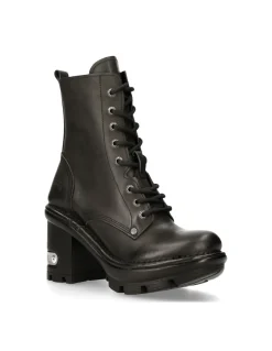 ANKLE BOOT BLACK NEOTYRE WITH LACES M-NEOTYRE07X-S1