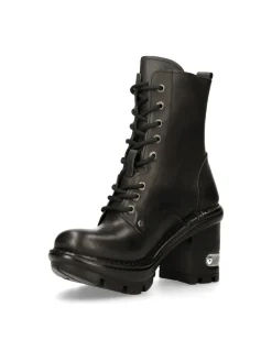 ANKLE BOOT BLACK NEOTYRE WITH LACES M-NEOTYRE07X-S1