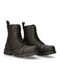 ANKLE BOOT BLACK RANGER WITH LACES M-RANGER008MT-S3