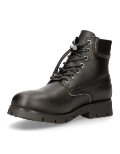 ANKLE BOOT BLACK RANGER WITH LACES M-RANGER046-V1