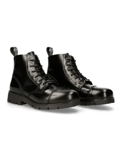 ANKLE BOOT BLACK RANGER WITH LACES M-RANGER006-S2