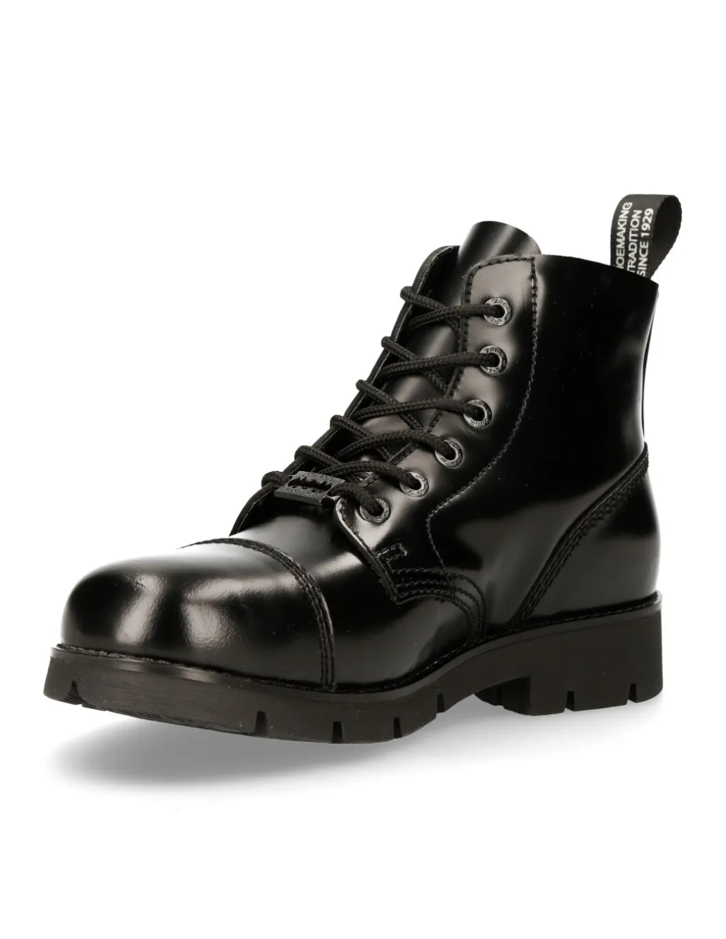 ANKLE BOOT BLACK RANGER WITH LACES M-RANGER006-S2