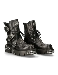 ANKLE BOOT BLACK REACTOR M-407-S1