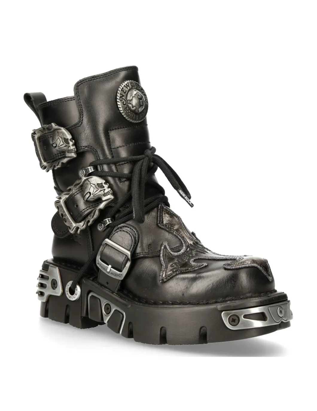 ANKLE BOOT BLACK REACTOR M-407-S1