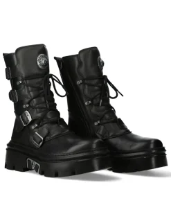 ANKLE BOOT BLACK REACTOR M-WALL373-S13