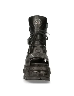 ANKLE BOOT BLACK TANK M-BIOS107-V1