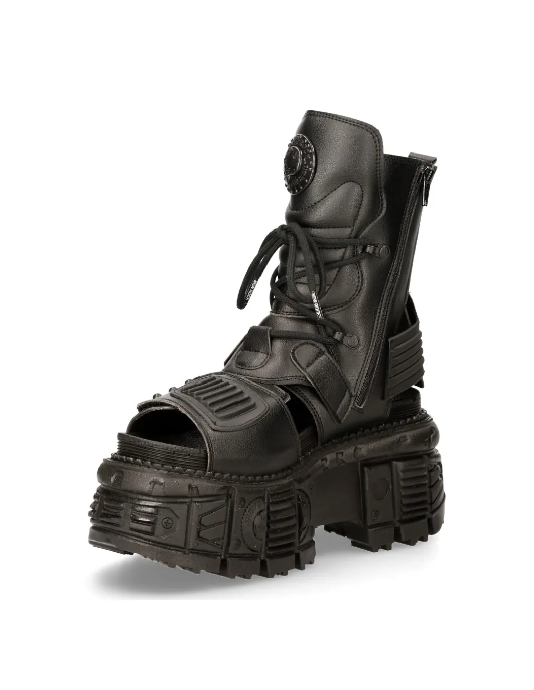 ANKLE BOOT BLACK TANK M-BIOS107-V3