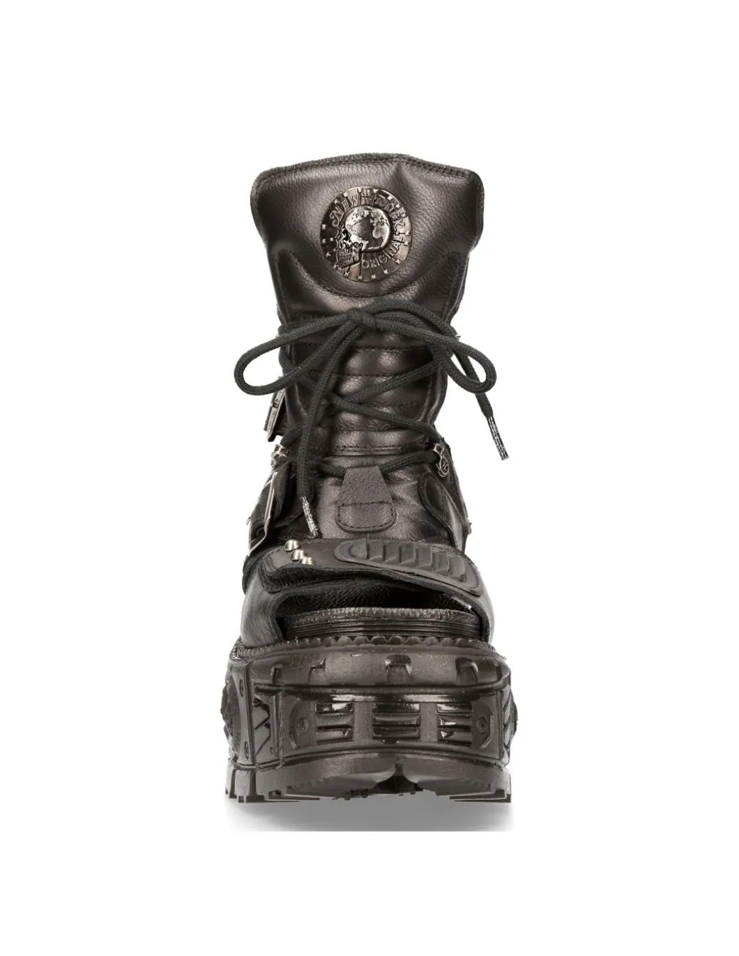 ANKLE BOOT BLACK TANK M-BIOS107-C3