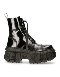 ANKLE BOOT BLACK TANK M-WALL126-S2
