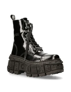 ANKLE BOOT BLACK TANK M-WALL126-S2