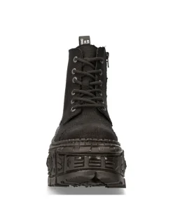 ANKLE BOOT BLACK TANK M-WALL005-V38