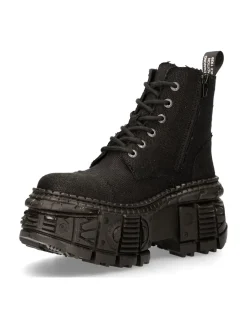 ANKLE BOOT BLACK TANK M-WALL005-V38