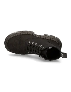 ANKLE BOOT BLACK TANK M-WALL005-V38