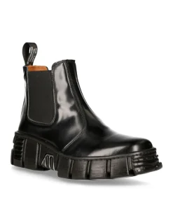 ANKLE BOOT BLACK TOWER M-WALL007N-C2