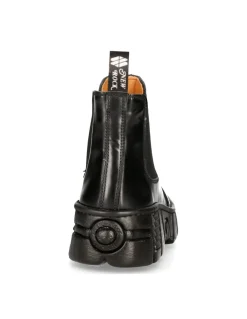 ANKLE BOOT BLACK TOWER M-WALL007N-C2