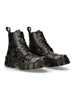 ANKLE BOOT BLACK TOWER M-WALL005-V39