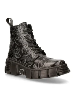 ANKLE BOOT BLACK TOWER M-WALL005-V39