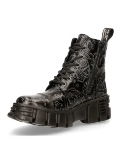 ANKLE BOOT BLACK TOWER M-WALL005-V39