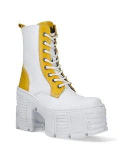 ANKLE BOOT BLACK TOWER WITH LACES M-TM008-C1