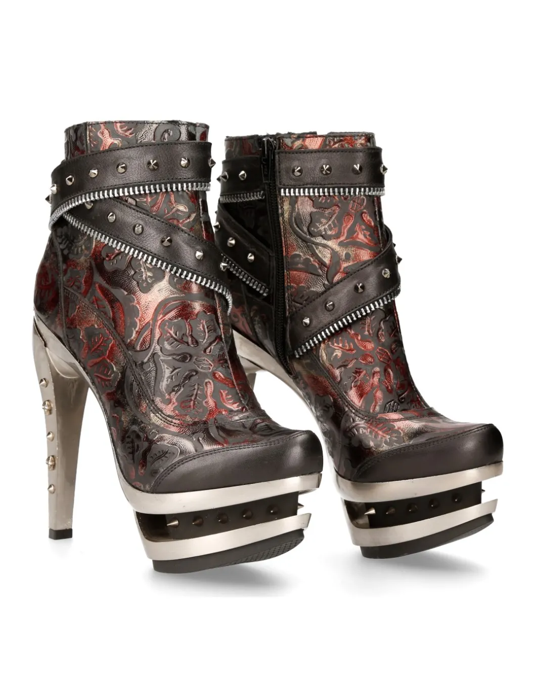 ANKLE BOOT PUNK M-ROCK201-C4