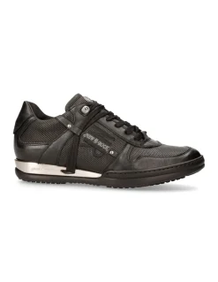 BLACK HYBRID WITH LACES M-HY021-S2