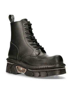 BLACK TECHNO WITH LACES M-MILI084N-S6