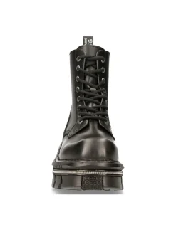 BLACK TECHNO WITH LACES M-MILI084N-S6