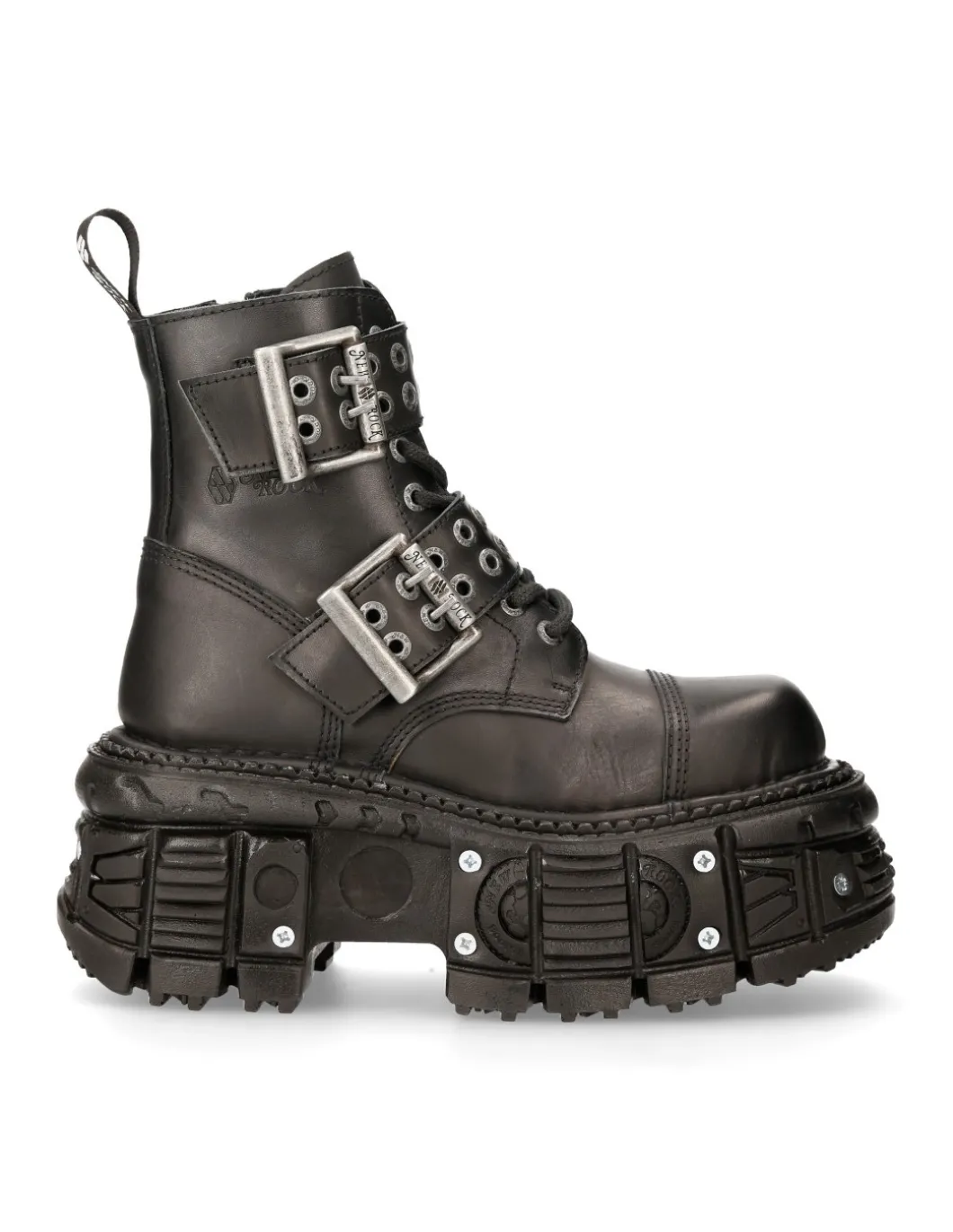 BOOT BLACK IMPERFECT M-MILI246-C1