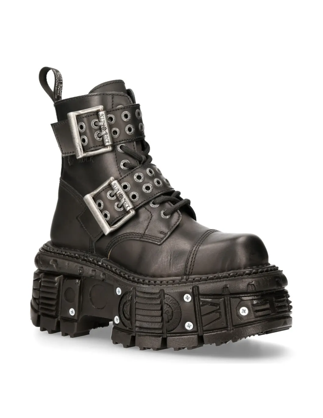BOOT BLACK IMPERFECT M-MILI246-C1