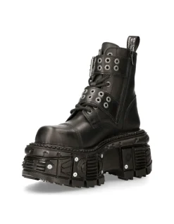 BOOT BLACK IMPERFECT M-MILI246-C1