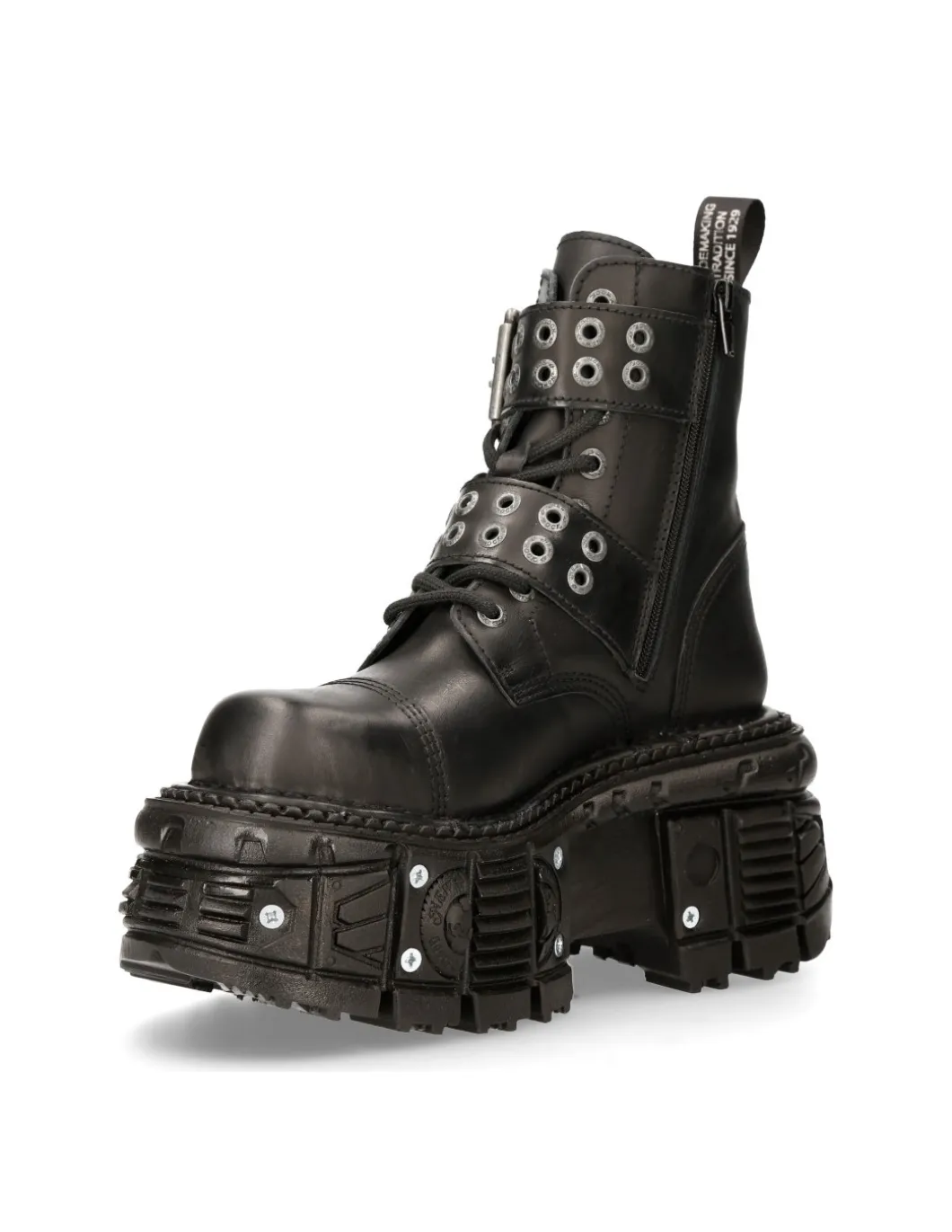 BOOT BLACK IMPERFECT M-MILI246-C1