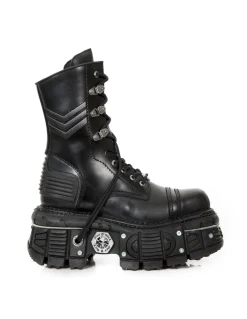 BOOT BLACK IMPERFECT M-TANK009-C1