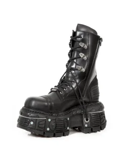 BOOT BLACK IMPERFECT M-TANK009-C1
