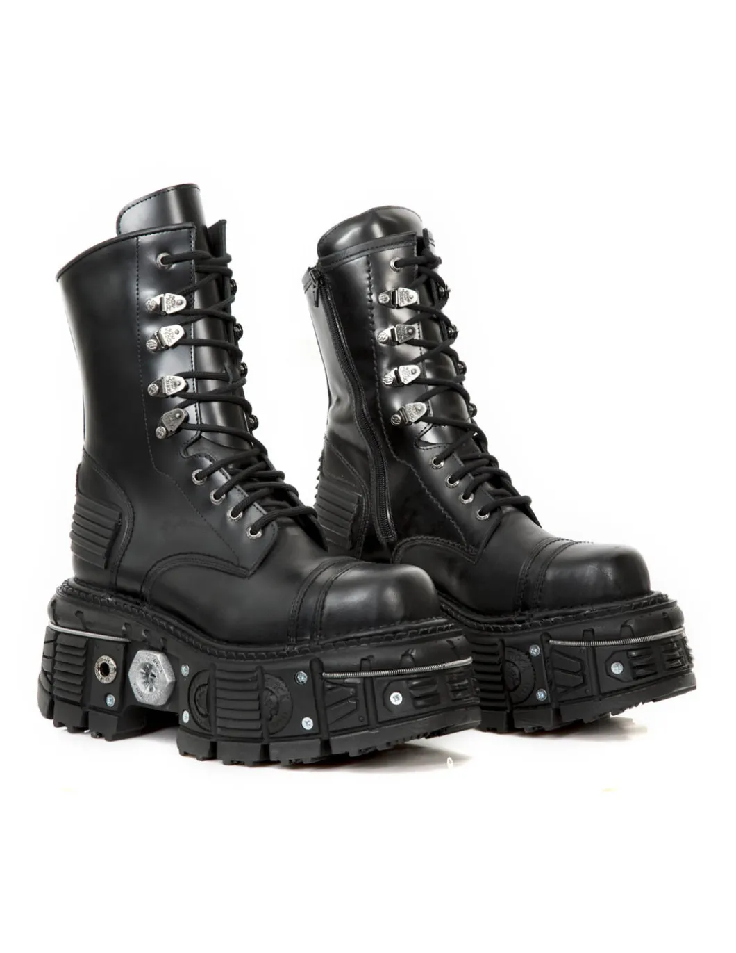 BOOT BLACK IMPERFECT M-TANK001-C2